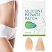 Misaakoeq Copertura In Silicone Per Leggings,Inserti Lavabili E Riutilizzabili - Protezione Invisibile Comoda, Inserti In Silicone Per Costumi Da Bagno, Igiene Intima E Uso Quotidiano immagine