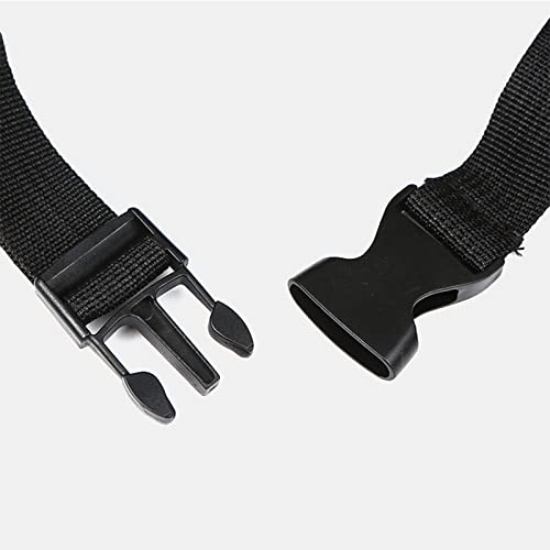 Tokaneit Black Strap, Adjustable Chest Strap, Durable Nylon Chest Strap, Pack of 3, for School Bag, Backpack, Jogging and Hiking - Image 7