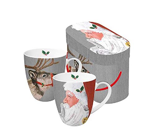 PPD Yuletide - Juego de 2 tazas (porcelana, 350 ml) Cover