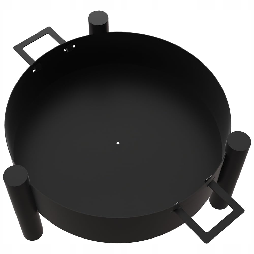 KRATKI Braciere da giardino ROTONDO 33 x 61,6 x 61,6 cm acciaio moderno