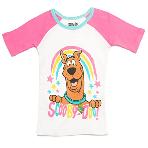 Scooby-Doo! Girls Pullover Pajama Shirt and Shorts Sleep Set Toddler to Big Kid2