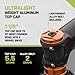 JRC Components Headset Stem Top Cap JRC Logo Design | Lightweight Aerospace Grade 6061-T6 Aluminium Topcap & Bolt | Compatible with All Road & Mountain 1-1/8
