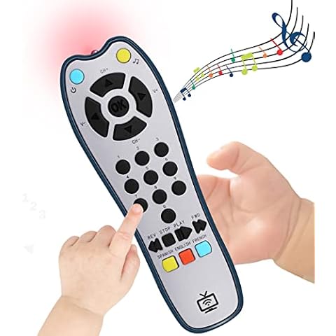 Baby TV Remote Control Toy with Sound Cover