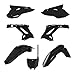 POLISPORT 91311 - Polisport MX Restyling Replica Kit for those looking for OEM Quality for Honda Motorcycles in Black