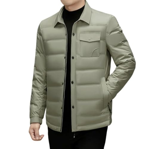 Doudoune col rabattu homme : veste simple, légère et polyvalente style urbain