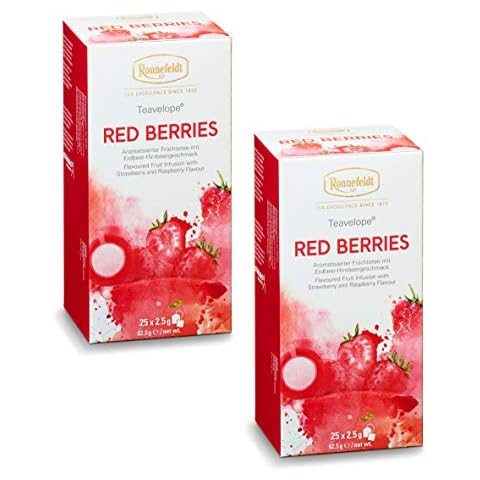 Ronnefeldt-Teavelope -2er Pack- Red Berries Cover