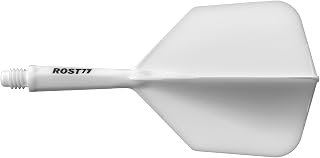 CUESOUL ROST 77 Integrierter Dartschaft und Flight, Big Wing Shape, 3er-Set (Serie in Vollfarbe)