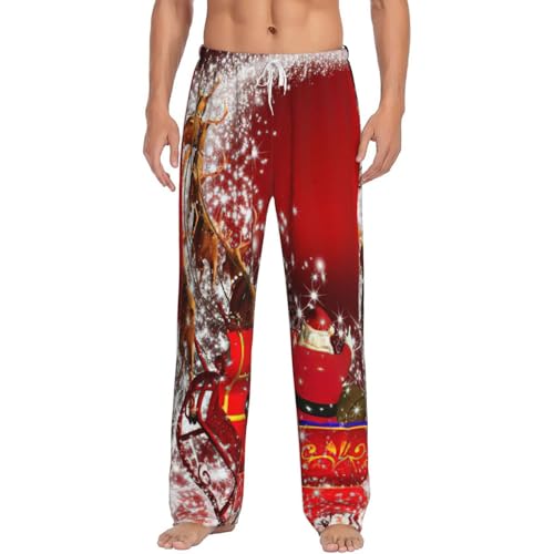Pantalon de pyjama polaire homme EdWal en micropolaire premium douce et chaude avec poches