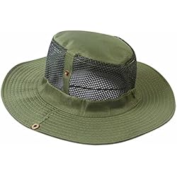 Cucharilla Para Trucha Sombrero para para hombre, de de borde ancho, para, de para ancha Unisex, de playa con solapa Legado El Pozo Precio Oro (Green, One Size)
