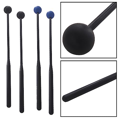 1 Par de Baquetas de Goma para Manejar, Marimba, Percusión, Accesorio Musical para Principiantes miniatura 2