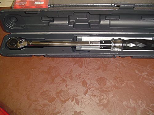 Clé dynamométrique réglable Craftsman 1/2 pouce pour serrage mécanique précis - 3