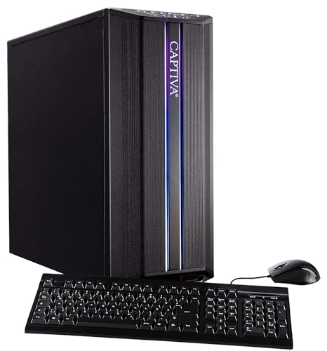 Captiva PC Advanced Gaming R69-289 | AMD Ryzen 5 5500 | 16GB DDR4 RAM | NVIDIA GeForce RTX 3050 8GB | 500 GB SSD | Windows 11 Home