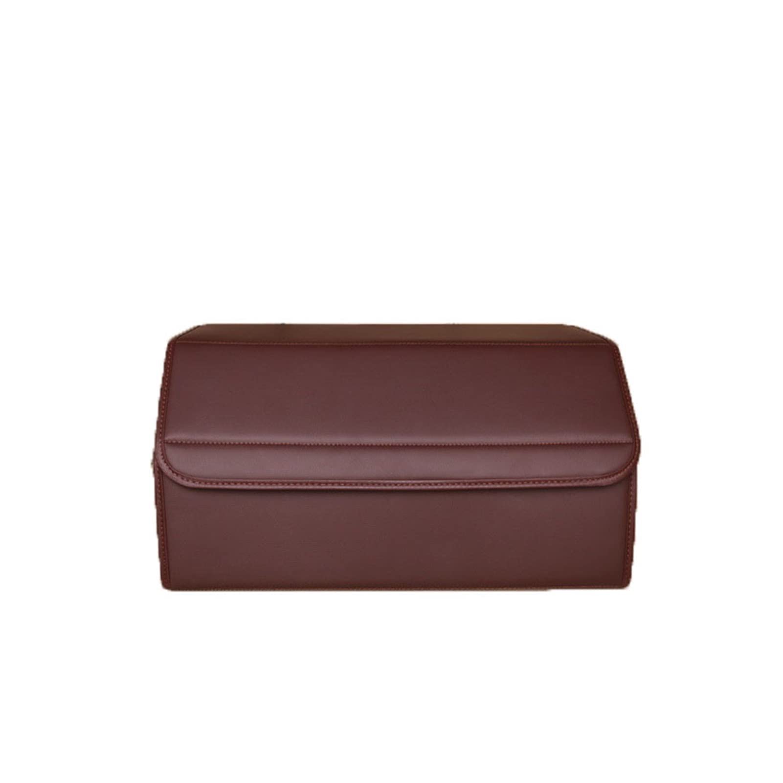 Duole Auto Organizer Box Hohe Qualität Klappwagen Kofferraum Aufbewahrungsbox Stornen Aufräumen Bag Automotive Innenzubehör (Color Name : B-Brown -L)