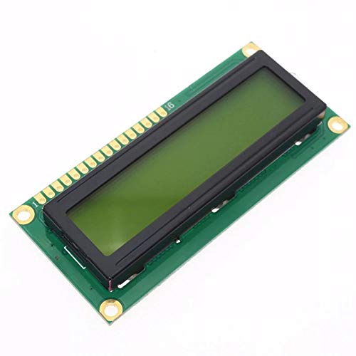 CentIoT® - LCD Display Module 1602 16x02 IIC/I2C LCD-1602 - 3.3V Green/Yellow backlit