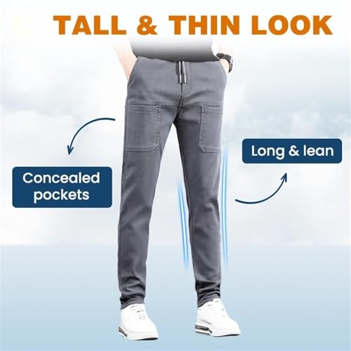 Multipants Luxury Pants, Expositiontext Multipants, High Stretch Multi-Pocket Cargo Pants, Men Comfy Cargo Pants Stretch3