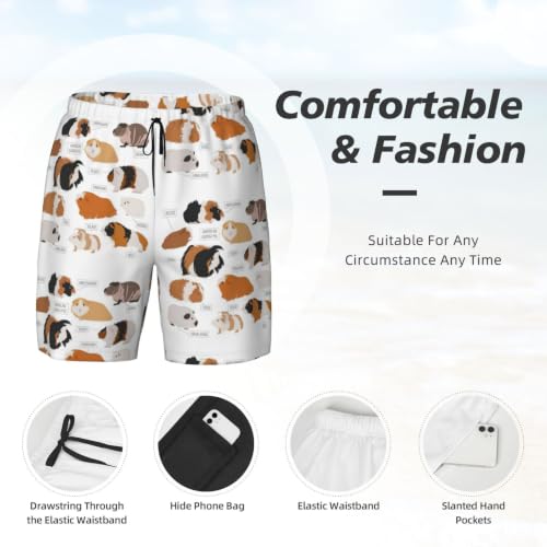 Bañador hawaiano casual para hombre con bolsillos y secado ultra rápido 5