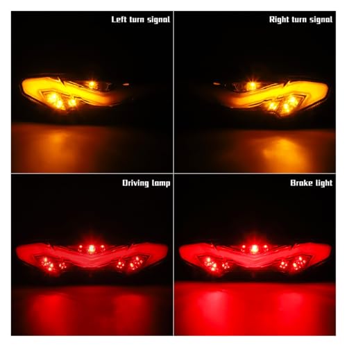 Luces traseras LED para Yamaha MT-09 para evitar fallos de visibilidad 6
