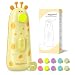 Elektrische Nagelfeile Baby Nagelpflegeset Elektrisch Nagelpflege Nail Trimmer Nagelschere Nageltrimmer Nail File Manik&uuml;re & Pedik&uuml;re Set f&uuml;r Neugeborene Baby mit Licht, Gelb