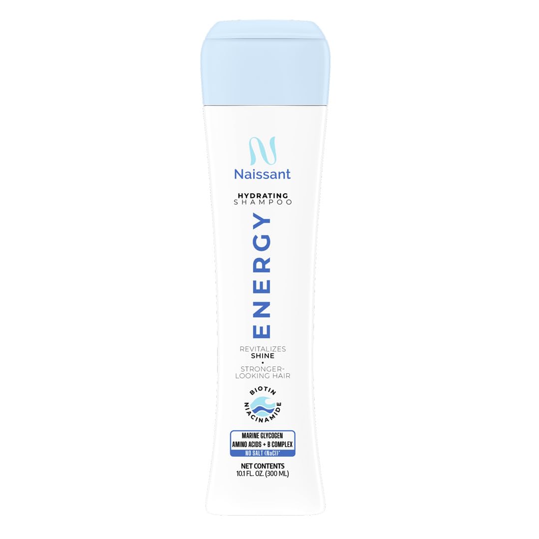 naissant Energy Revitalizing Hair Shampoo| Biotin, Niacinamide & Ginseng | Helps Strengthen, Nourish & Revitalize Weak Hair | Fuller-Looking,