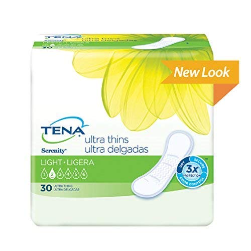 TENA® Serenity® Active™ Ultra Thin Light Absorbency Pads, 9