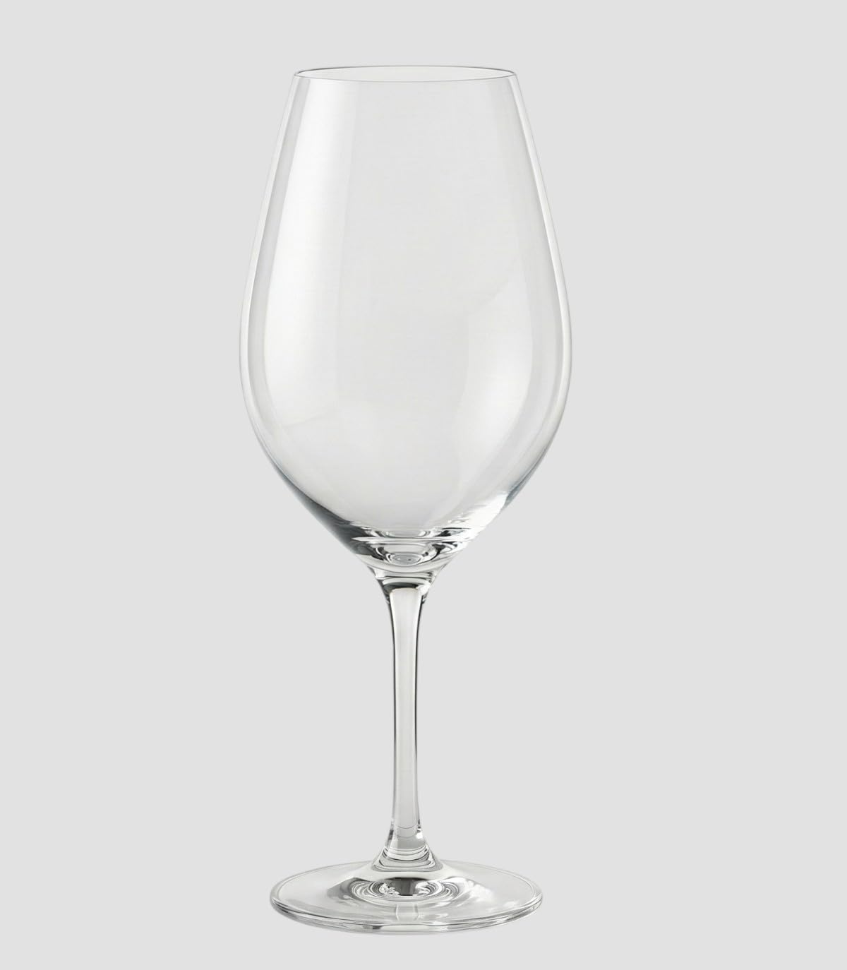 Set 6 Copas de Vino XXL, Cristal de Bohemia, 1 Litro, Transparente, 26 cm Altura | Set de 6, Clásico, Acabado Brillante, Resistente | Ideal para Regalos