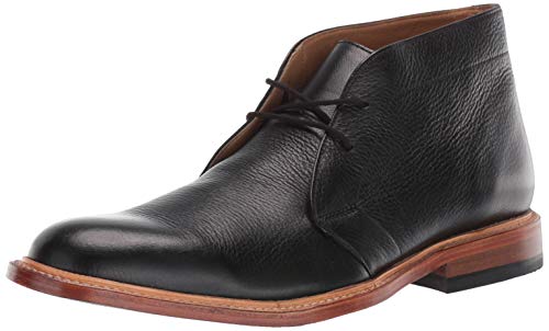 BOSTONIAN Men's No16 Soft Boot Ankle, Black Leather, 95 M US