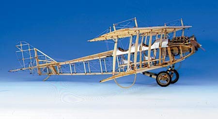 Model Airways Curtiss JN-4D Jenny 1:16 Scale Model Kit - Historically Accurate Wood and Metal Aircraft Model for Adults to Build - Image 4