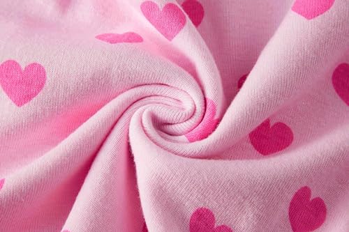 Image of KikizYe Girls Pajamas Set Kids Long Sleeve PJs Cotton Jammies
