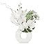 White Flowers – White Vase
