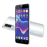 4G Mobiles Baratos Libres, Android 9.0,16GB ROM +2GB RAM Pantalla 5.5 Pulgadas, 3600mAh Smartphone Barato Dual SIM, Teléfonos Móviles Libres 8MP+5MP, Face ID (2 x Micro SIM +1 MicroSD)- (Gris)
