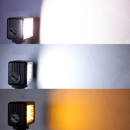 Lampe vidéo RVB étanche 40m éclairage caméra plongée portable - 6