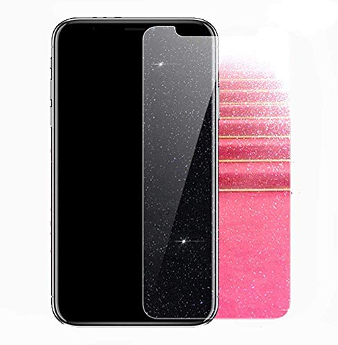 Tempered Glass Screen Protector Compatiable With iPhone Xs max/iPhone 11 Pro Max 6.5 inch, 9H Glitter Diamond Sparkling 2 Piece Tempered Glass Screen Protector Compatiable With iPhone Xs max/iPhone 11 Pro Max 6.5 inch, 9H Glitter Diamond Sparkling 2 Piece