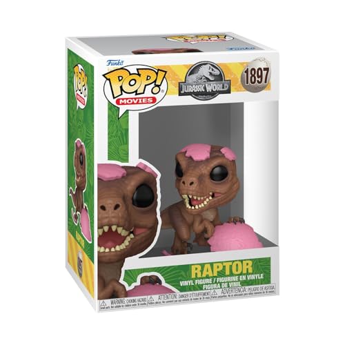 Funko Pop! Movies: Jurassic Park SPRG - Raptor​- Figurine en Vinyle à Collectionner - Idée de Cadeau - Produits Officiels - Movies Fans
