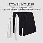 maamgic Gym Shorts for Men 7 inch Inseam with Liner Stretch 2 in 1 Workout Shorts Men Quick Dry Athletic Running Shorts - Image 5