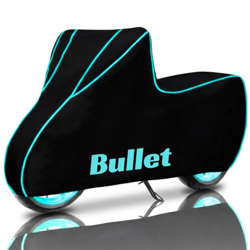 SafeCovers Bike Body Cover for Bullet Cover for Rain & Dust | Wat...