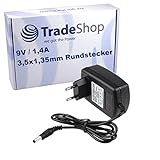 ✅ Trade-Shop : Adaptateur secteur / chargeur de qualité compatible 9V/1,4A pour votre musculation / stimulateur musculaire.