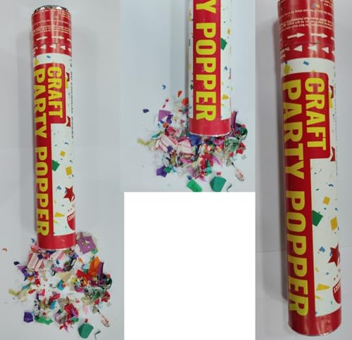 Image of Crave Party Poppers | Confetti Poppers for Birthday, Bachelor, Anniversary & More (6 Pack, 30cm)