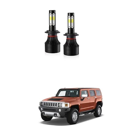 LOVMOTO H4 car led headlight 4-side h4/9003/hb2 hi/lo beam LED Automotive Headlight Bulbs 4 Side Auto Conversion Driving Lamp Comfortable For Hum-mer H-2