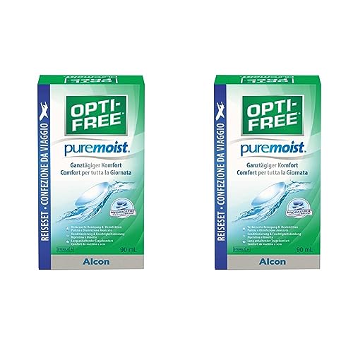 Opti-Free PureMoist Reisepackung, 90 ml (Packung mit 2)