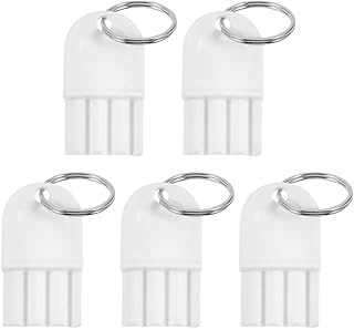 HOODANCOS Paper Towel Dispenser Keys 5pcs Metal Toilet Paper Dispenser Keys Universal Dispenser Key Replacement for Most Popular Paper Towel
