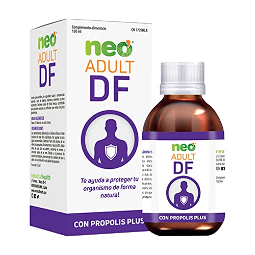 NEO ADULT DEFENSAS | 150 ml | Jarabe para Aumentar las Defensas de Forma Natural | A Base de Propóleo, Equinácea, Reishi, Vitamina C y Oligoelemento Manganeso-Cobre | Adulto Cover