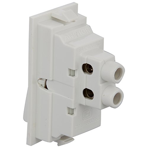 Image of Anchor Rider Bell Switch Slim 47104, White, 6A 240V