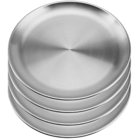 MUKCHAP 30cm Stainless Steel Dinner Plates Cover