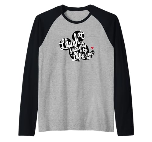 T-shirt baseball Mickey Mouse Disney bicolore à manches raglan pour adulte