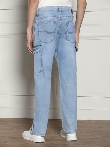 Image of Dennis Lingo Mens Cotton Relaxed Fit Jeans