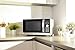 SHARP 843 INW Mikrowelle mit Grill & Heißluft – 25 L, 900 W, 10 Automatikprogramme, Edelstahl-Garraum, LED-Display, Kindersicherung, Energiesparmodus, Silber/Schwarz
