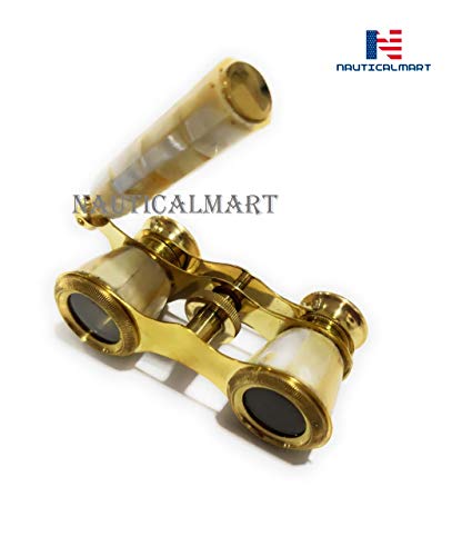 Binoculares Nautical Mart 3x con Madreperla miniatura 2