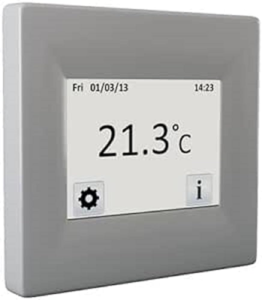Thermostat de sol Fenix TFT pour un salon chaleureux et une maison protégée l'hiver