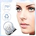 No Glue Magnetic Eyelashes Natural Look, Magnetic Lashes, Half Eye 2 Magnets Reusable False Eyelashes with Tweezers