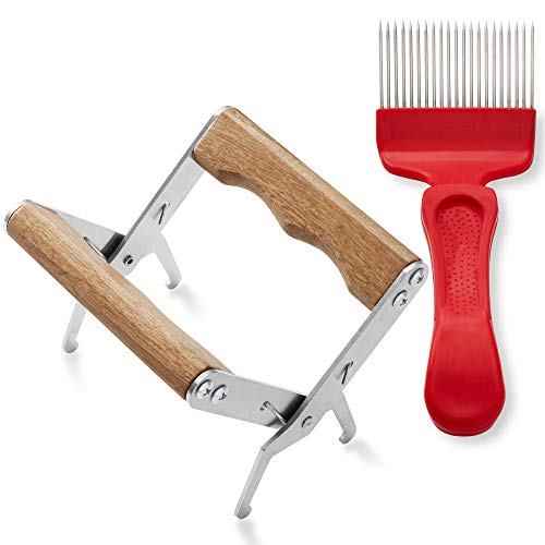 Honey Keeper 8-Piece Beekeeping Tool Kit - Essential Starter Supplies for Beginner Beekeepers - Thumbnail 5